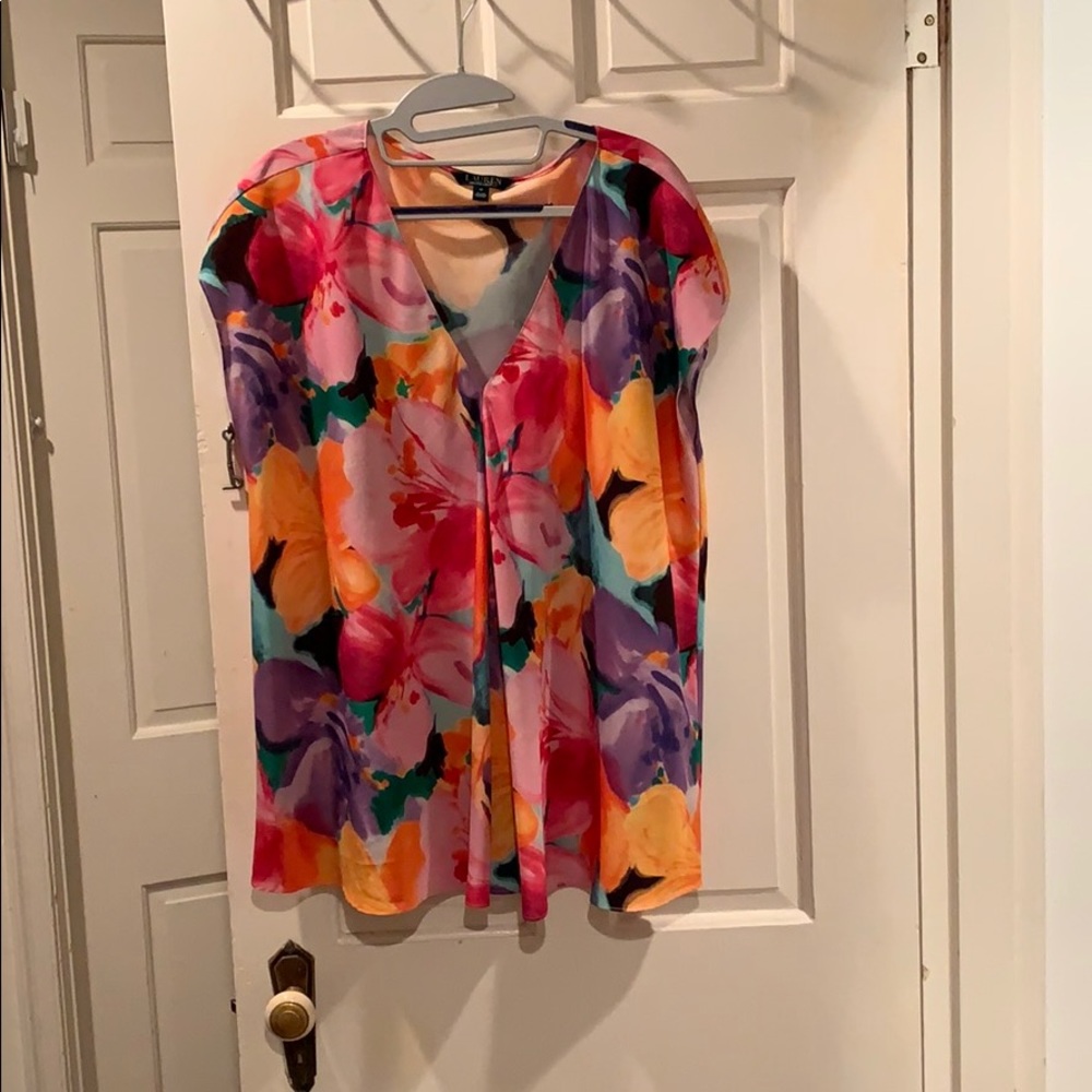 Ralph Lauren floral blouse
